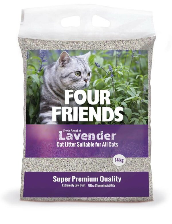 Four Friends Kattsand Lavender 14kg