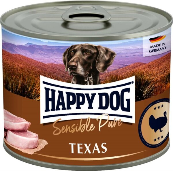 HappyDog Texas 100% Kalkon 200g - Image 2