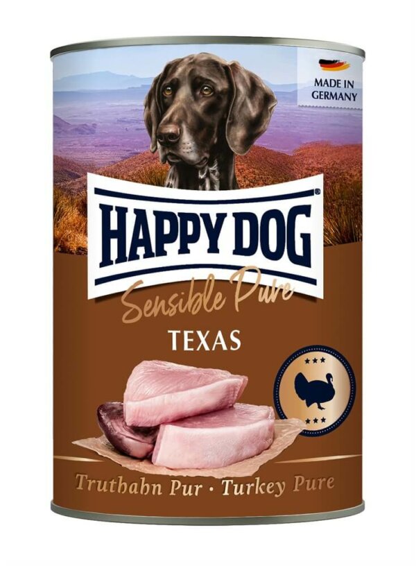 HappyDog Texas 100% Kalkon 400g