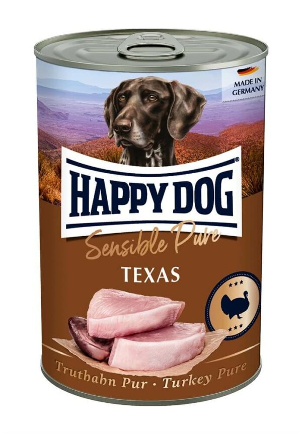 HappyDog Texas 100% Kalkon 400g - Image 2