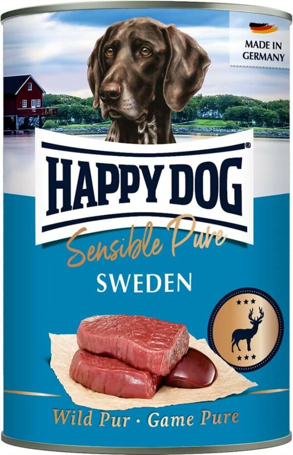 HappyDog Sweden 100% Viltkött 400g