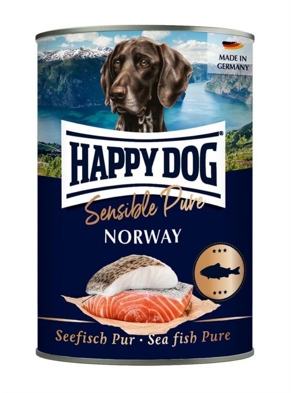 HappyDog Norway 100% Havsfisk 400g