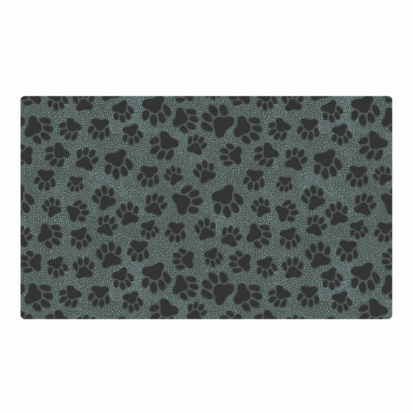 Drymate Underlägg Paw Dots Black