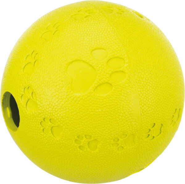 Snacksboll Naturgummi Labyrint 9cm Lime