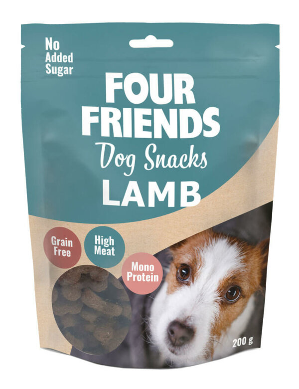 Four Friends Dog Snacks Lamb 200g