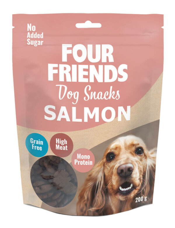 Four Friends Dog Snacks Salmon 200g